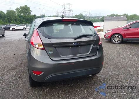 2019 Ford Fiesta Se из США, поврежденный, VIN 3FADP4EJ6KM147631